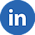 LinkedIn blue icon